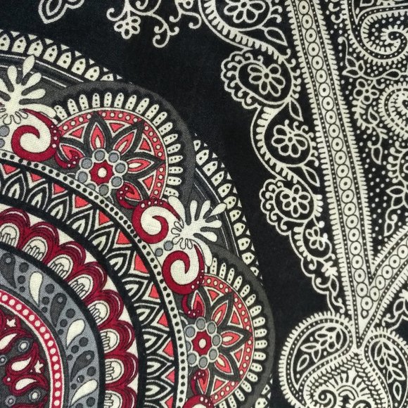 (D1)100% Rayon Harem Pants (Circles in Circle Prt) - Picture 2 of 3